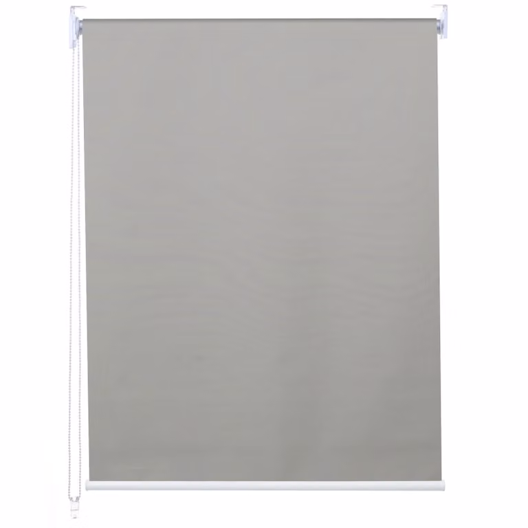 Estor Enrollable Mendler Opaco Térmico de Poliéster Color Gris An/P: 70 x 160 cm
