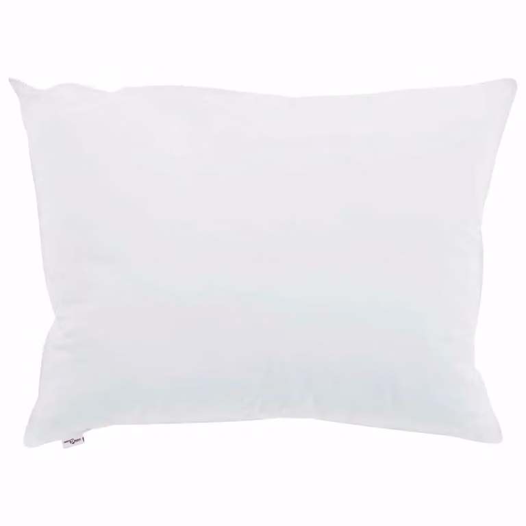 Set de 2 almohadas vidaXL de algodón blancas para adultos, An/P/Al: 40 x 60 cm
