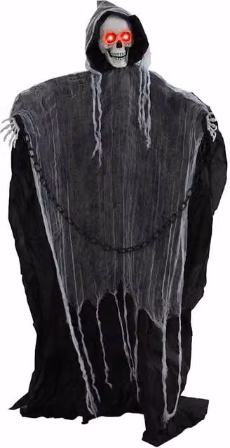 Segador de almas colgante para Halloween Spooka de vidaXL, color negro