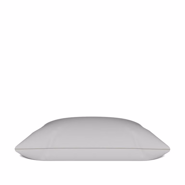 Almohada suave de plumas de pato Morphea blanca de algodón An/An/Al: 50 x 70 cm