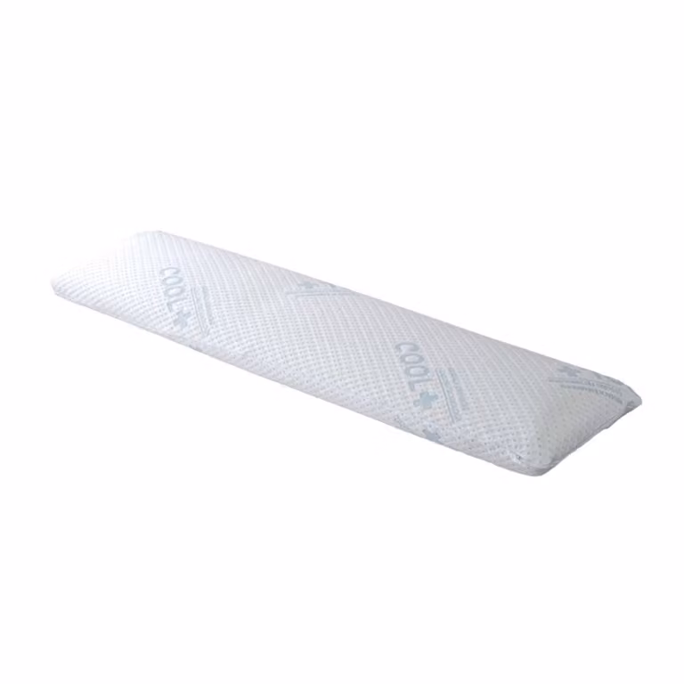Almohadón viscoelástico Reca Bedding blanco con funda desenfundable An/P/Al: 135 x 40 x 12 cm