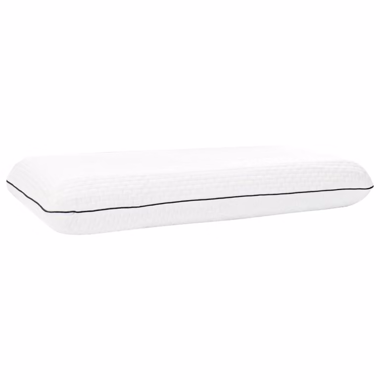 Almohada de espuma viscoelástica con gel vidaXL blanca, An/P/Al: 70 x 40 x 14 cm