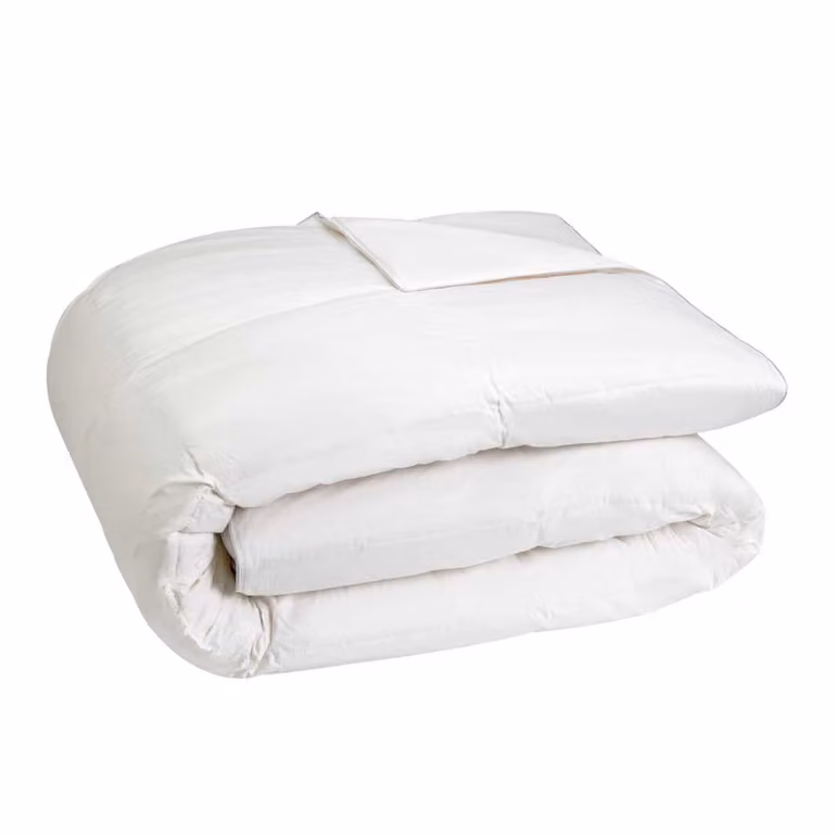 Relleno nórdico de plumón de ganso Cotton Artean blanco para invierno An/An/Al: 280 x 240 x 1 cm con densidad de 320 gr/m²
