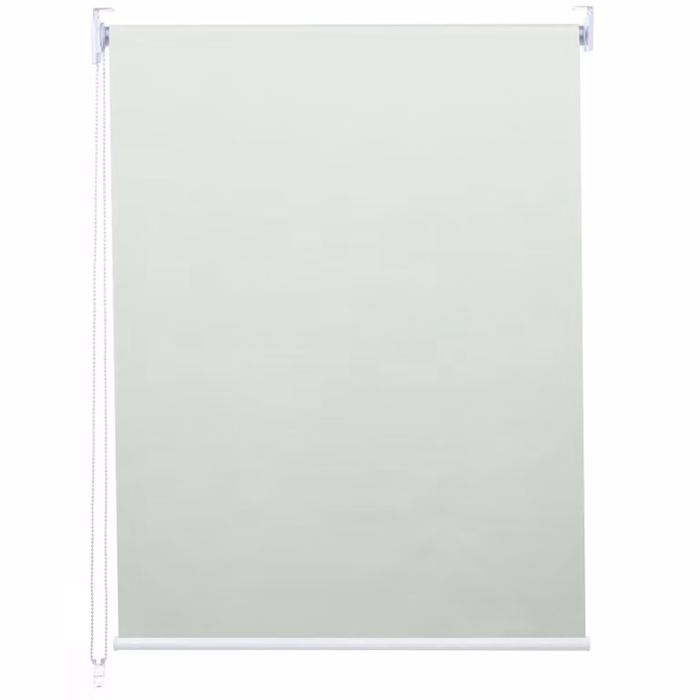 Estor enrollable Mendler de poliéster opaco y térmico, color beige, An/Al: 50 x 160 cm