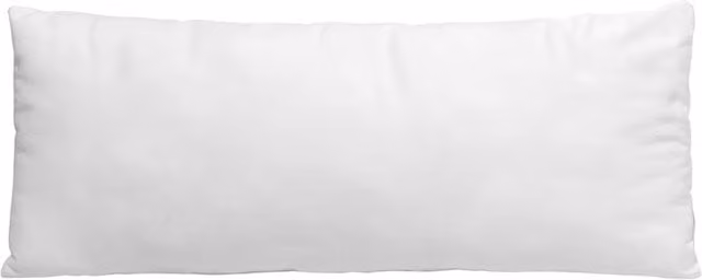 Traversin suave Sevira Kids para niños en color blanco, fabricado en algodón transpirable y con certificación Oeko-Tex Standard 100