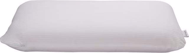 Almohada de látex El Corte Inglés, transpirable y antibacterial, color blanco, An/P/Al: 75 x 40 x 40 cm