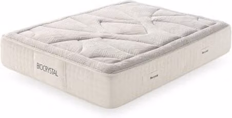 Colchón viscoelástico Moonia Biocrystal Gold 27 con regulación de temperatura y propiedades antibacterianas An/An: 160 x 190 cm