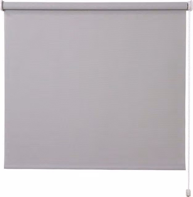 Estor enrollable screen natural mihl térmico semitransparente en color arena y gris An/Al: 90 x 240 cm