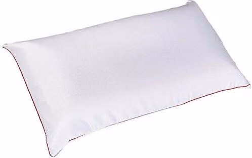 Almohada de microfibra Pikolin Noah Plus de firmeza alta y transpirable, color blanco, An/P/Al: 80 x 40 x 15 cm