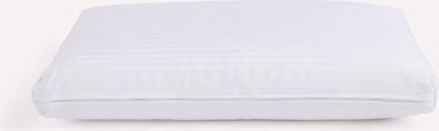 Almohada de látex Hevea New de El Corte Inglés, transpirable y con funda de algodón blanca, An/P/Al: 70 x 40 x 40 cm