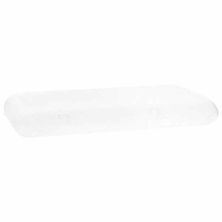 Almohada de memory foam vidaXL blanca de firmeza media para adultos, An/P/Al: 70 x 36 x 13,5 cm