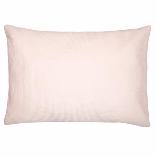 Funda de almohada para niños Sevira Kids de algodón reversible rosa, An/P/Al: 60 x 40 x 1 cm