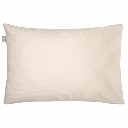 Funda de almohada Sevira Kids para niños de algodón reversible beige An/P/Al: 60 x 40 cm