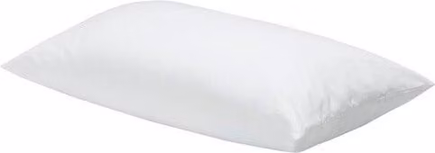 Almohada de microfibra Pikolin de firmeza media, transpirable y lavable, An/P/Al: 70 x 50 cm, color blanco