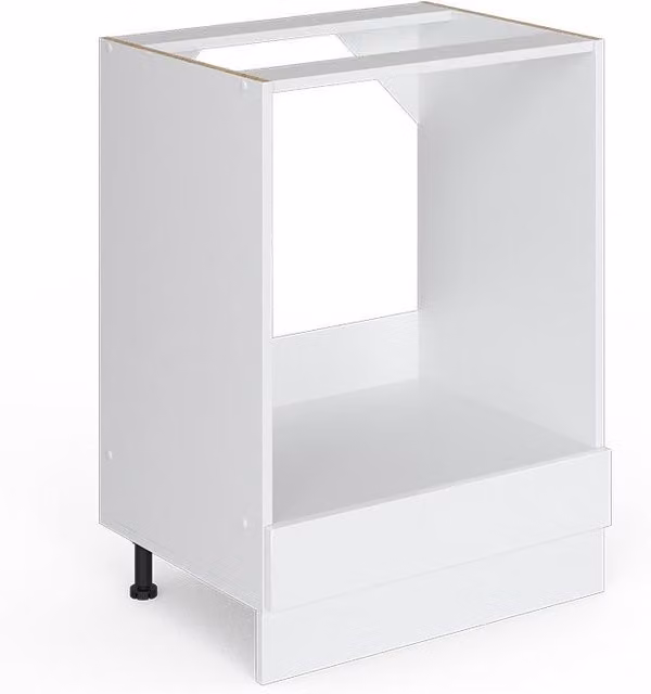 Armario para horno empotrado Vicco R-Line en blanco alto brillo de 60 cm