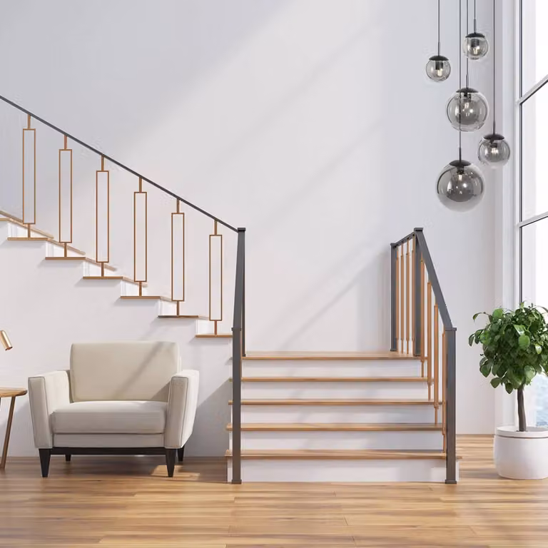 Lámpara colgante Bollique de Steinhauer en negro y cristal transparente, regulable y de estilo moderno para salón o comedor