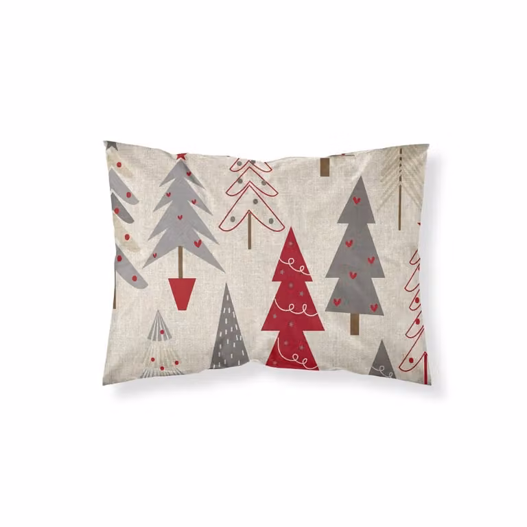 Funda de almohada Muare Home multicolor con diseño navideño de 100% poliéster, An/P/Al: 45 x 110 cm