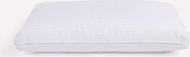 Almohada de látex Hevea New El Corte Inglés blanca con funda de algodón transpirable y desenfundable para adultos An/P/Al: 40 x 40 x 40 cm