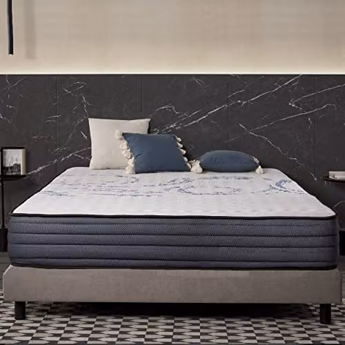 Colchón Viscoelástico Naturalex Perfectsleep con Látex Multicapa HR y Memory Foam, Firme y Transpirable, An/P/Al: 90 x 190 x 30 cm