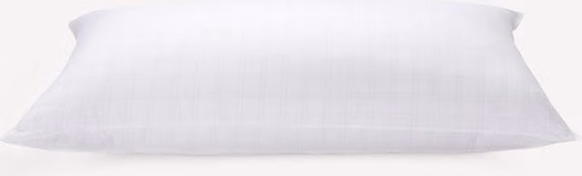 Almohada viscoelástica antiestrés Basics El Corte Inglés, color blanco, 75 x 40 x 40 cm