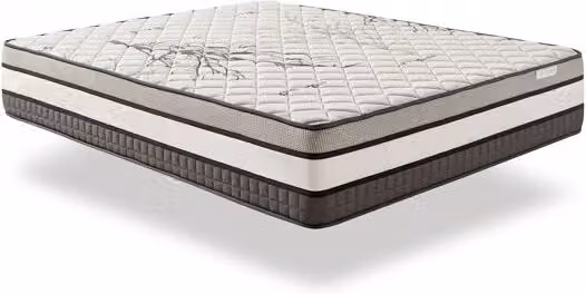 Colchón híbrido Cosmos de gel memory foam y látex azul con 7 zonas de confort y termorregulación, An/P/Al: 140 x 190 x 30 cm