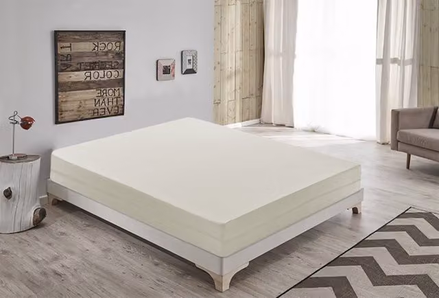 Colchón Ortopédico MaterassieDoghe con Gel y Funda Extraíble Blanca An/P/Al: 105 x 200 x 16 cm