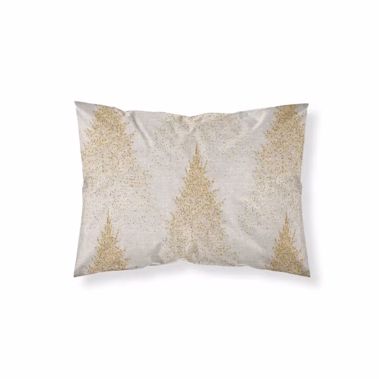 Funda de almohada Muare Home con diseño gráfico de Navidad, multicolor, 100% poliéster, 80 x 80 cm