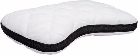 Almohada viscoelástica Pikolin Home antialérgica y antibacterial de firmeza alta con doble funda, color blanco, An/P/Al: 60 x 40 cm