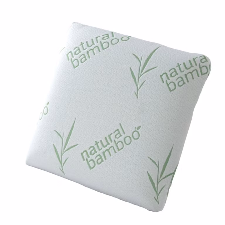 Almohada viscoelástica Reca Bedding blanca con funda extraíble y tecnología transpirable An/P/Al: 60 x 60 x 12 cm