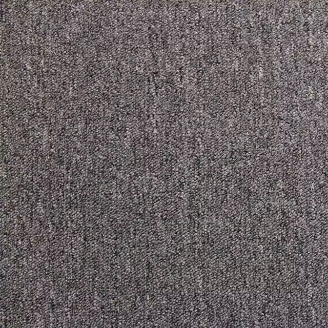 Losetas de moqueta Monster-shop de polipropileno, color gris antracita, pack de 20 unidades con cobertura de 5 m², An/P: 50 x 50 cm