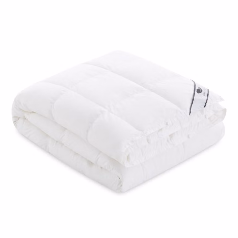Relleno nórdico premium La Redoute Intérieurs de plumón y algodón, color blanco, 140 g/m², An/P/Al: 155 x 220 cm