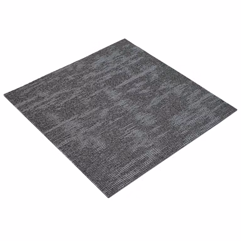 Set de 20 azulejos de alfombra modernos vidaXL en color gris, de polipropileno, An/P: 50 x 50 cm