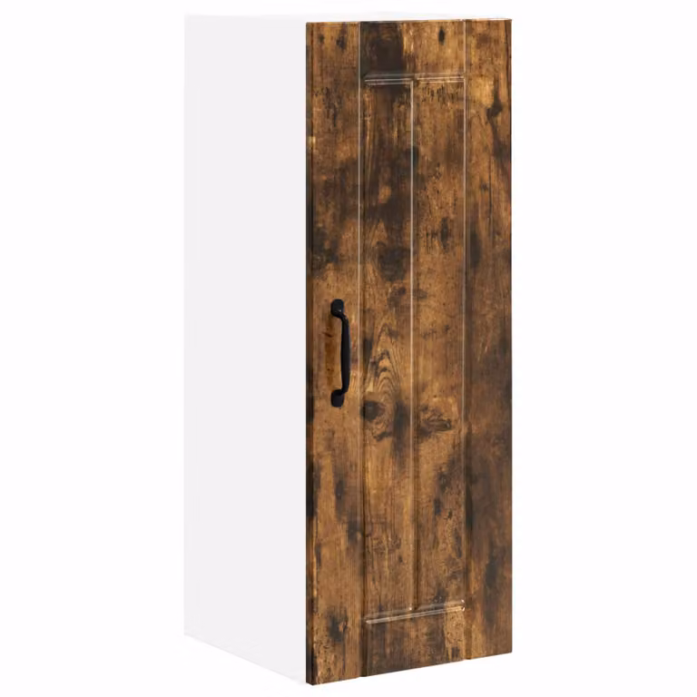 Armario de pared para cocina vidaXL LUCCA en madera color marrón con puertas batientes An/P/Al: 30 x 31 x 80 cm